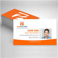 ZenDelivery Business Card Photo Design