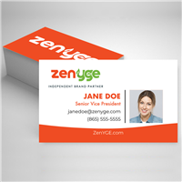 ZenYGE Business Card Photo Design