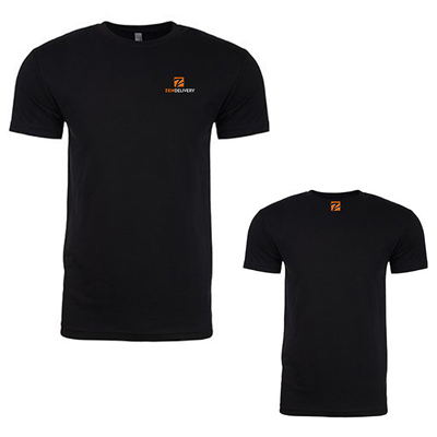 ZenDelivery Premium Crew Tshirt-Black